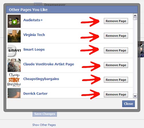 How to Unlike Facebook Pages and Delete Facebook Applications from Your Page 